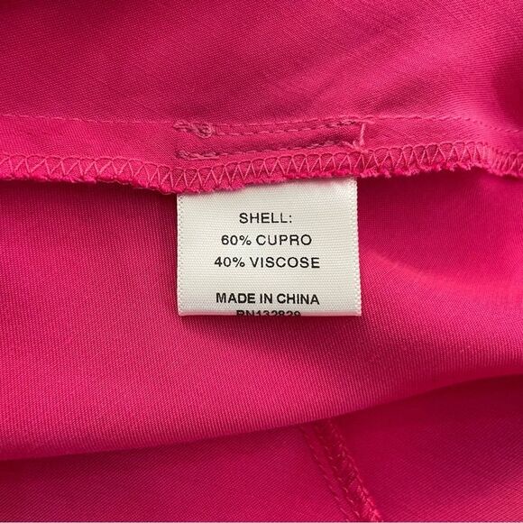 Lovers and Friends Noah Wrap Dress Hot Prink size M NEW Midi - Picture 10 of 11